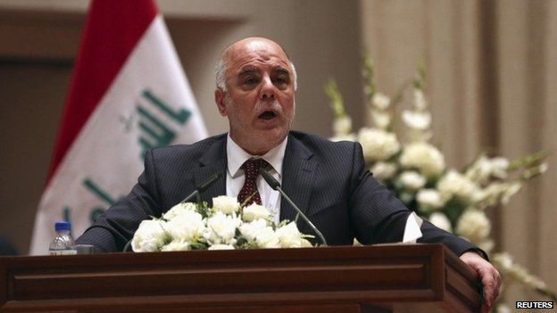 Iraq's new Prime Minister Haider al-Abadi (September 2014)