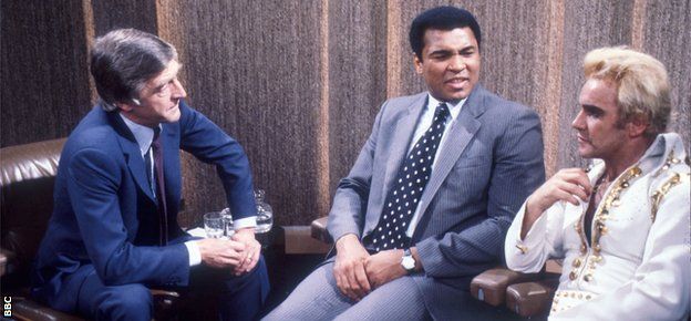 Muhammad Ali, Michael Parkinson and Freddie Starr