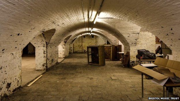 The cellars will be opened up to create workshop spaces