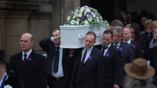 Christina Edkins funeral at Birmingham Cathedral