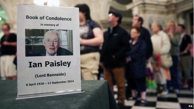 Book of condolence in Belfast City Hall
