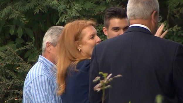 The Duchess of York is a friend of Maria Stubbings' family