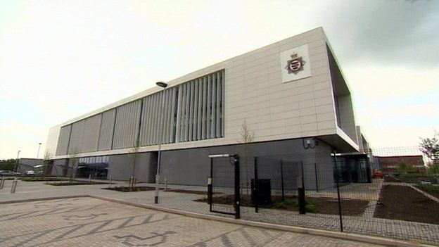 New custody suites in Bridgwater, Somerset