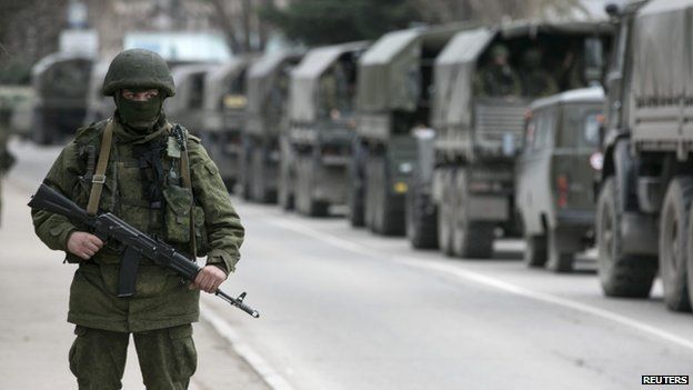 Russia Must Boost Crimea Forces Says Defence Minister Bbc News