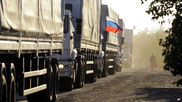 Russian aid convoy, 13 Sept