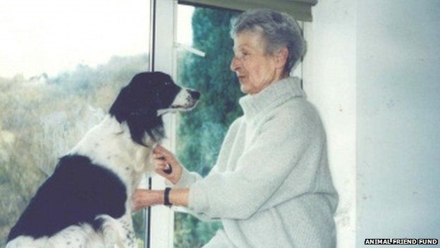 Marie Chilver set up an animal charity in Latvia using compensation from the Soviet Union