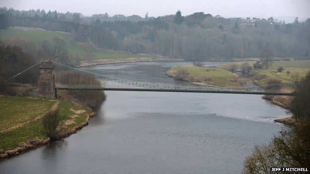 The river Tweed