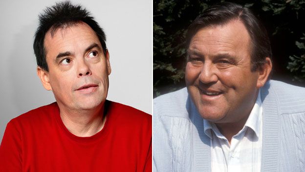 Kevin Eldon and Terry Scott
