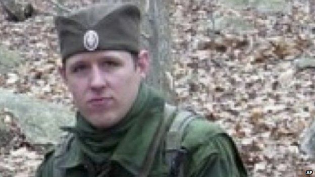 In this undated photo provided by the Pennsylvania State Police, Eric Frein is shown.
