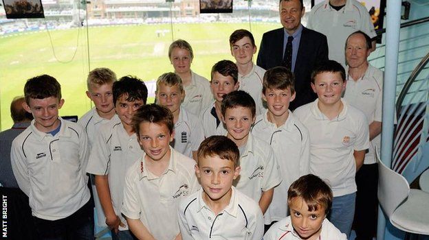 Yapham Under-13s at Lord's
