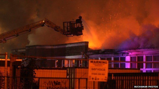 Fire at St James Primary School