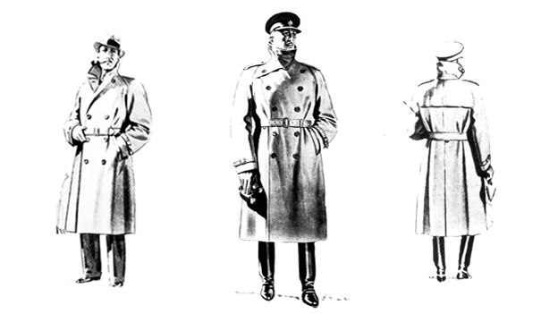 Aquascutum advert for their Storm Coat from the 1940s