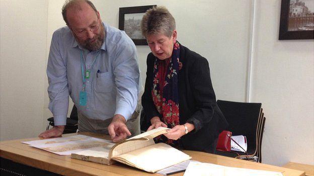 Jane Hutt examines old tax documents