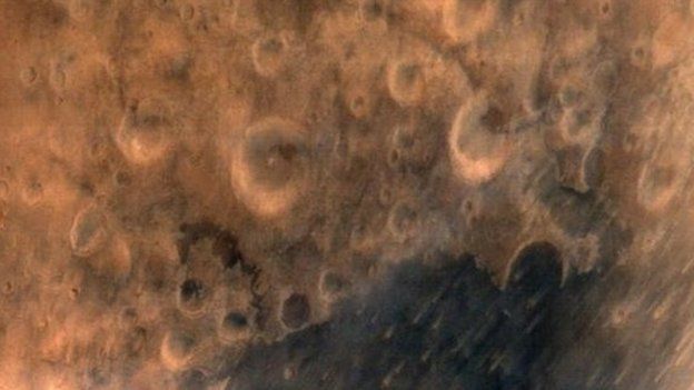 Picture of Mars by Indian orbiter, 25 September
