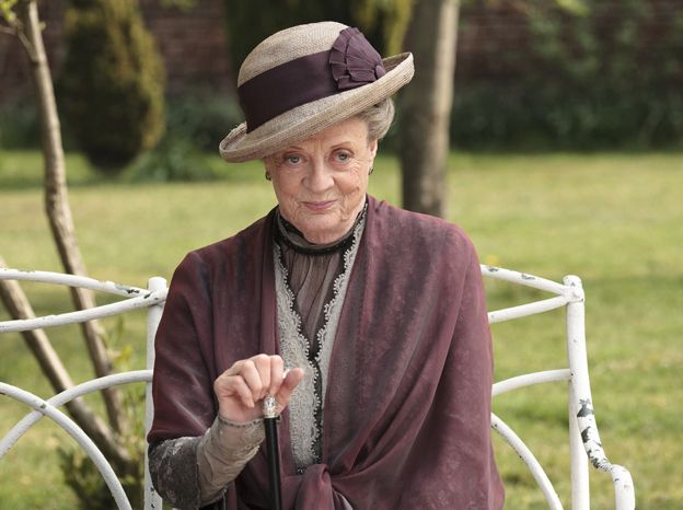Maggie Smith as Lady Violet