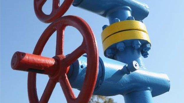 Dashava natural gas facility in Ukraine a transit point for gas from western Europe to Ukraine