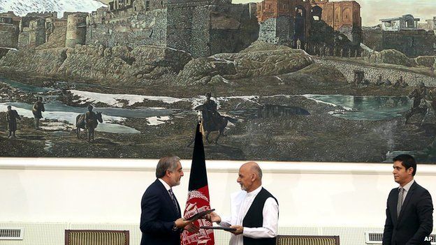 A power sharing deal handed Mr Ghani's rival Abdullah Abdullah a post with prime ministerial powers