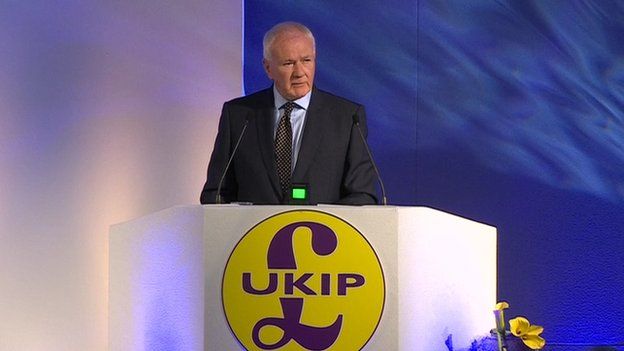 David McNarry at UKIP annual conference