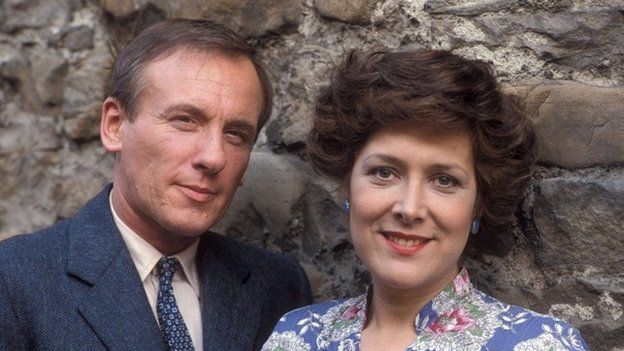 Christopher Timothy & Lynda Bellingham in All Creatures Great & Small