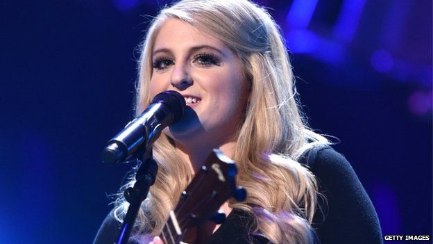 Meghan Trainor's All About That Bass is longest reigning UK single of 2014, UK charts