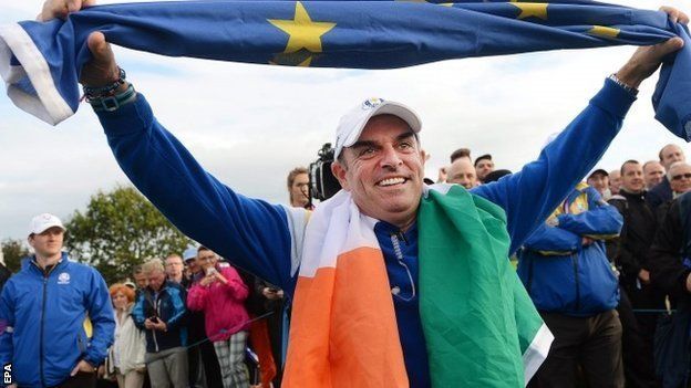 Europe Ryder Cup captain Paul McGinley