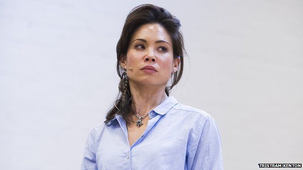 Natalie Mendoza plays Imelda Marcos