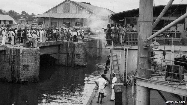 Kinshasa in 1955