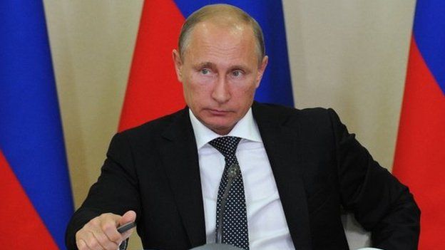 Vladimir Putin (file pic)