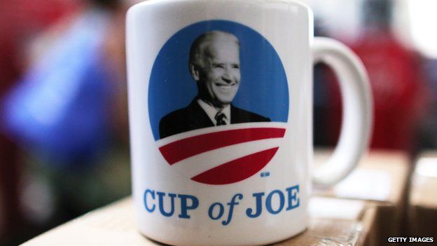 Mug with Joe Biden's face