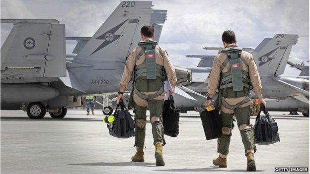 Australian air force crew depart for UAE (21 Sept 2014)