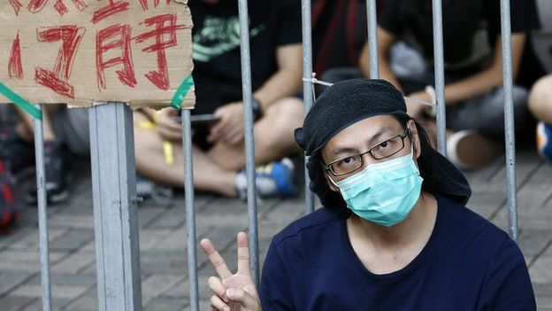 Hong Kong protester