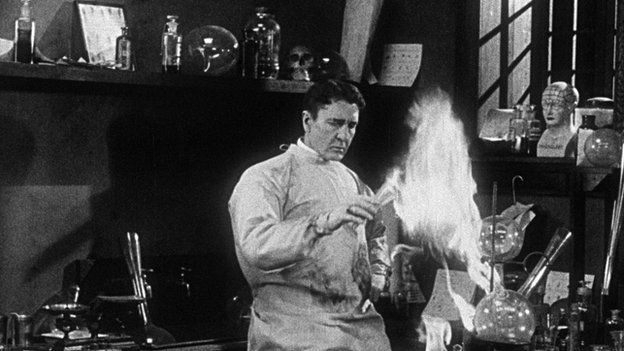 William Gillette as Sherlock Holmes in 1916 film