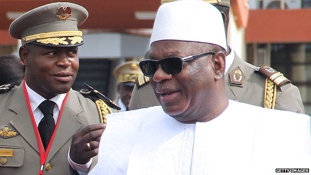 Mali's president, Ibrahim Boubacar Keita