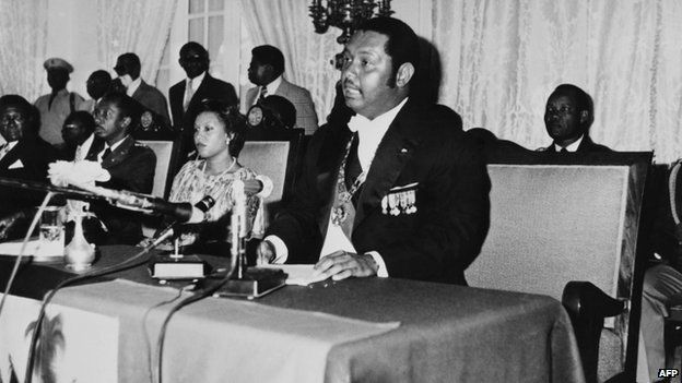 Duvalier delivers a speech on in this January 02, 1976