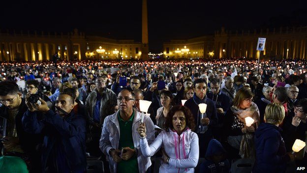 vigil prayers before the Synod 4 October 2014