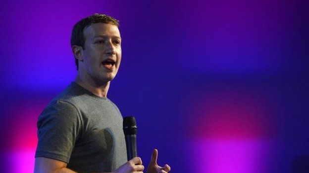 Mr Zuckerberg says connectivity "is a human right"