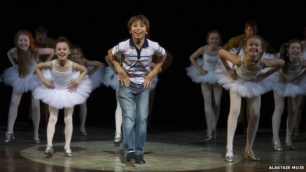 Billy Elliot and dancing girls
