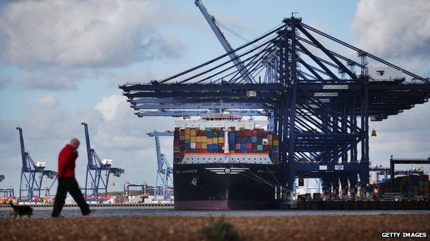Uk Trade Deficit Narrows To Seven Month Low In October Bbc News 3005
