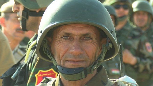 Kurdish Peshmerga General Shaikh Omar Babkai