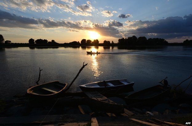 The Danube delta
