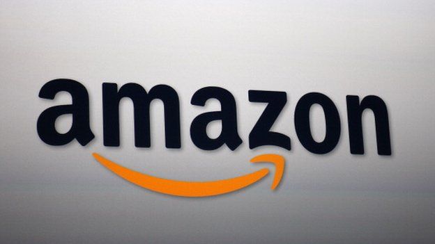 Amazon's logo.