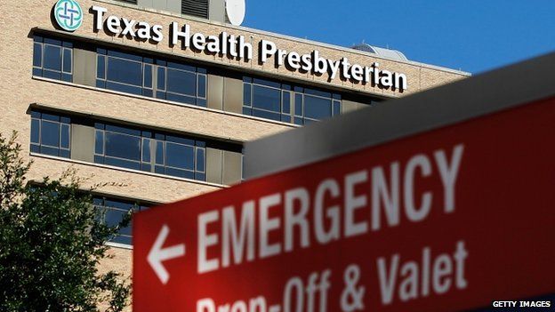 The Texas Health Presbyterian Hospital on 14 October 2014 in Dallas, Texas.