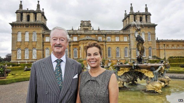 The Duke and Duchess of Marlborough in 2009