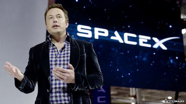 SpaceX founder Elon Musk appeared in Hawthorne, California, on 29 May 2014