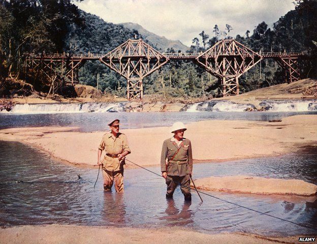 Scene from the Bridge on the River Kwai
