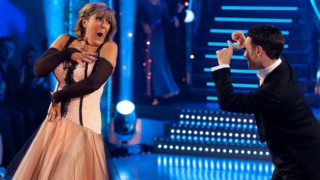 Lynda Bellingham on Strictly Come Dancing
