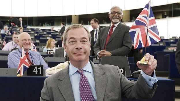 UKIP leader Nigel Farage - file pic