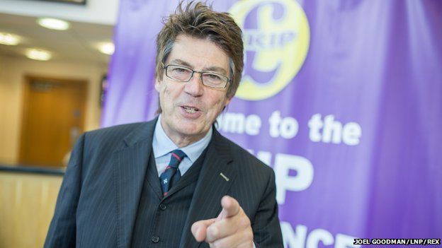 Mike Read at the UKIP conference 2014