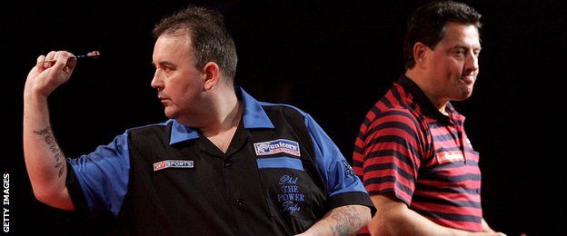 Phil Taylor and Dennis Priestley