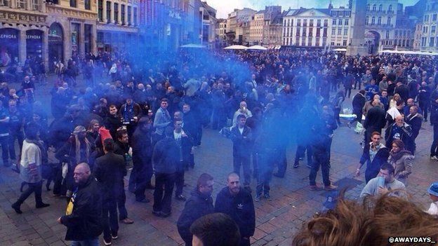 Everton flares